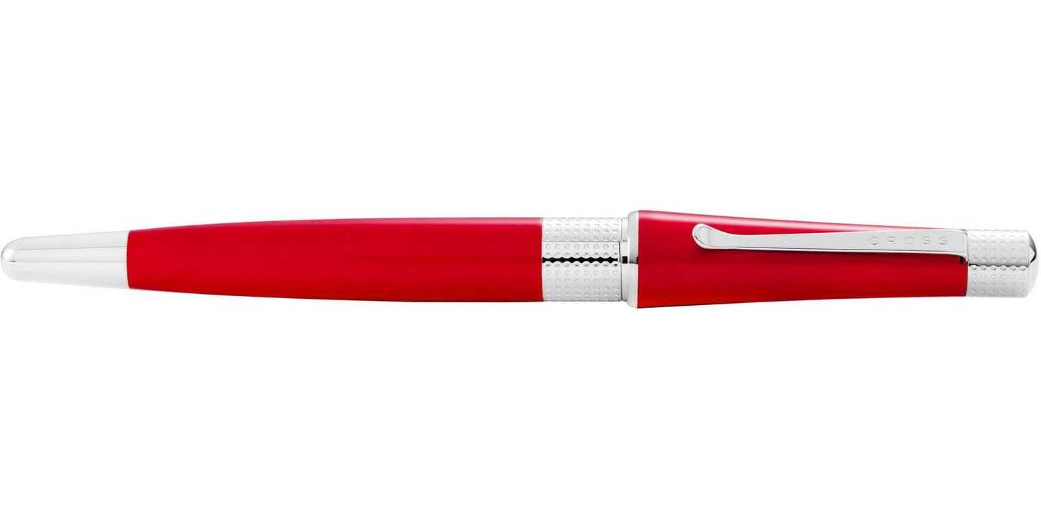 Cross Beverly Translucent Red Lacquer Rollerball Pen
