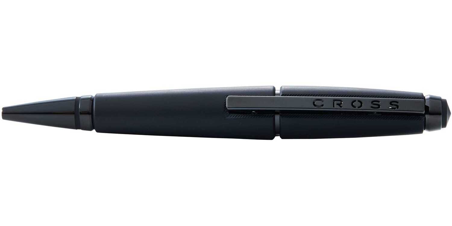 Cross Edge Matte Black Lacquer Gel Ink Pen