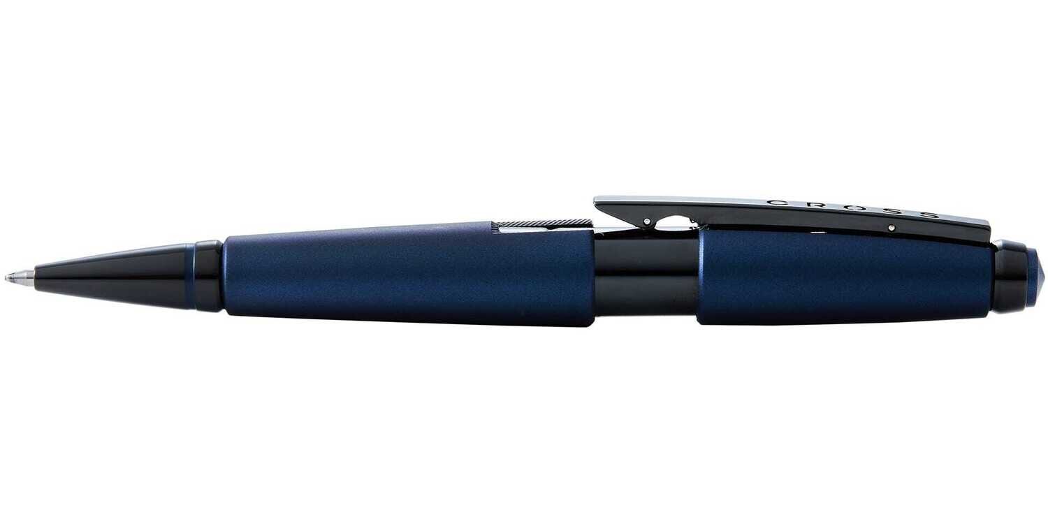 Cross Edge Matte Blue Lacquer Gel Ink Pen