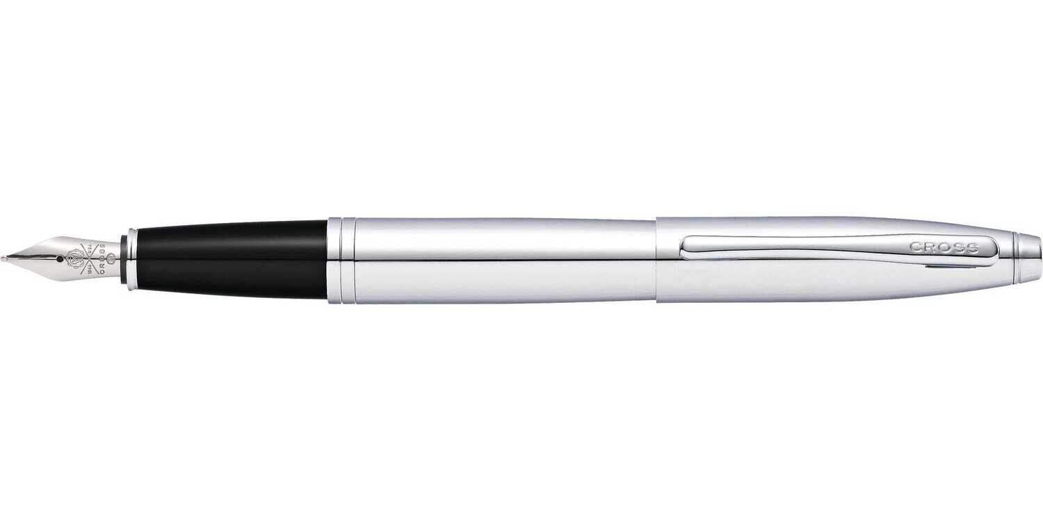 Cross Calais Lustrous Chrome Fountain Pen