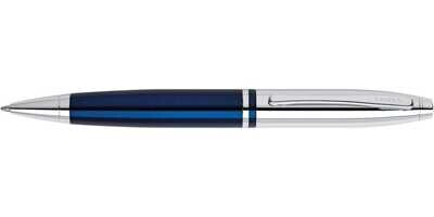 Cross Calais Chrome Blue Ballpoint Pen