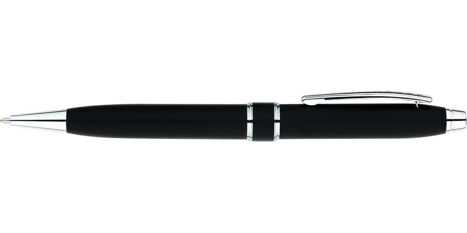 Cross Stratford Satin Black Ballpoint Pen