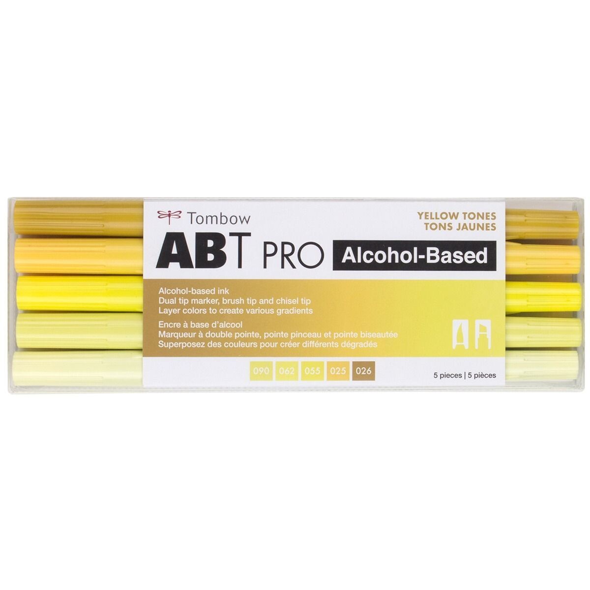 AB-T PRO Dual Brush Pen, ӨНГӨ: Yellow Blends