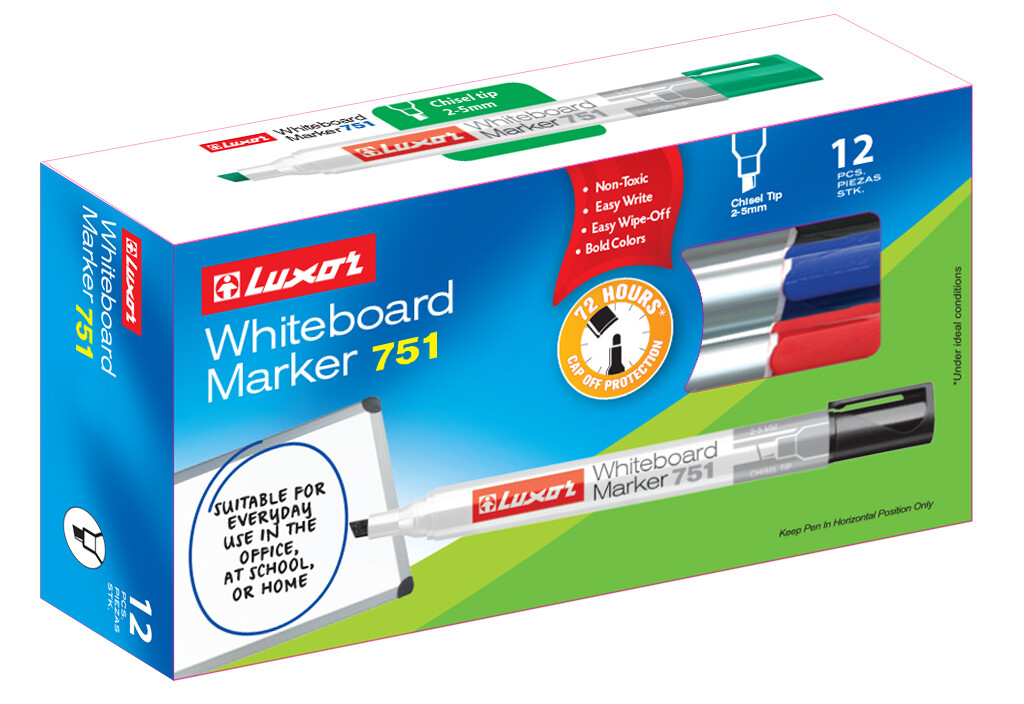 White Board Marker 751 Chisel Tip