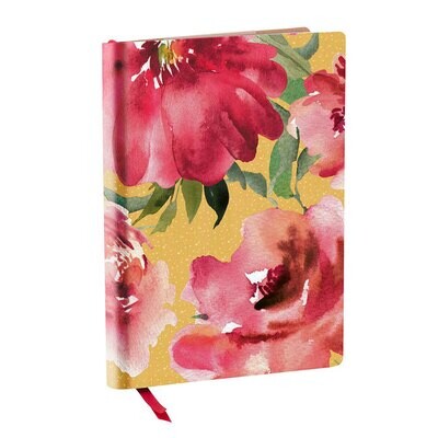 Notebook A5 watercolour roses