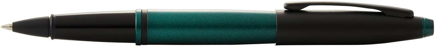 Cross Calais Green Barrel/ Black cap Rollerball Pen