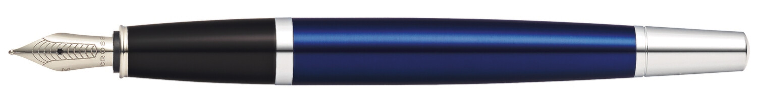 Cross Bailey Blue Lacquer Fountain Pen - Mediium