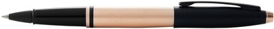 Cross Calais Rose Gold Barrel / Black Cap Rollerball Pen