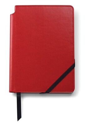 Cross Medium Crimson Red Journal