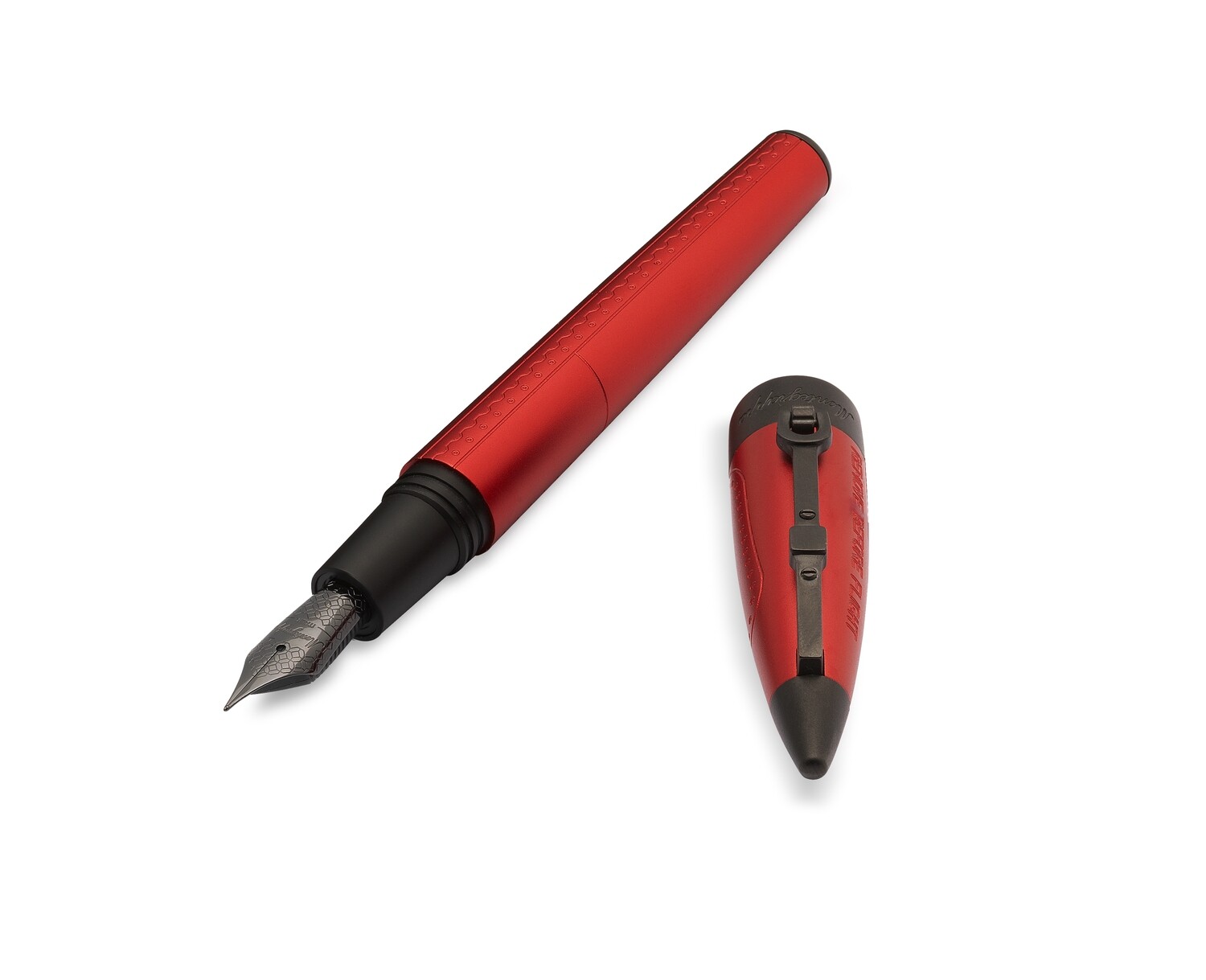 Aviator Red Baron Fountain Pen, Medium