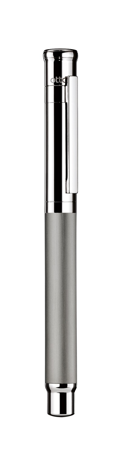 Design 04 Rollerball Pen - Graphitegrey matte with platinum plated