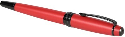 Cross Bailey Matte Red lacquer with PVD plated Rollerball Pen