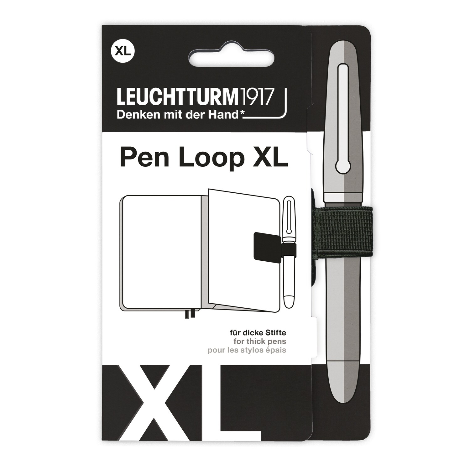 Black, Pen Loop XL
