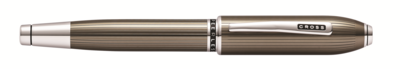 PEERLESS 125 Translucent Titanium Gray Rollerball Pen