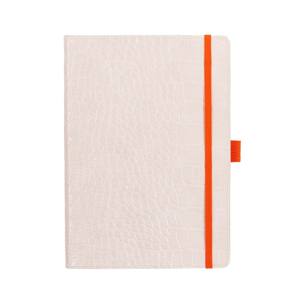MAJOIE notebook DIN A5 croc cream