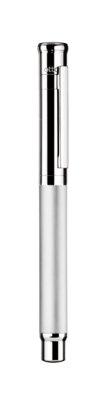 Design 04 Fountain Pen - &quot;Platin gray, Barrel platin plated matte, parts platinated shiny&quot;