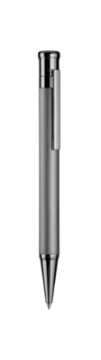 Design 04 Ballpoint pen -&quot;Ruthenium gray, Barrel Ruthenium plated matte, parts ruthenium plated shiny&quot;