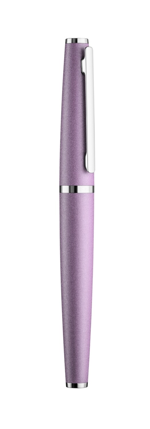 Design 06 Fountain pen M, lavender violet matt, fittings platinum plated