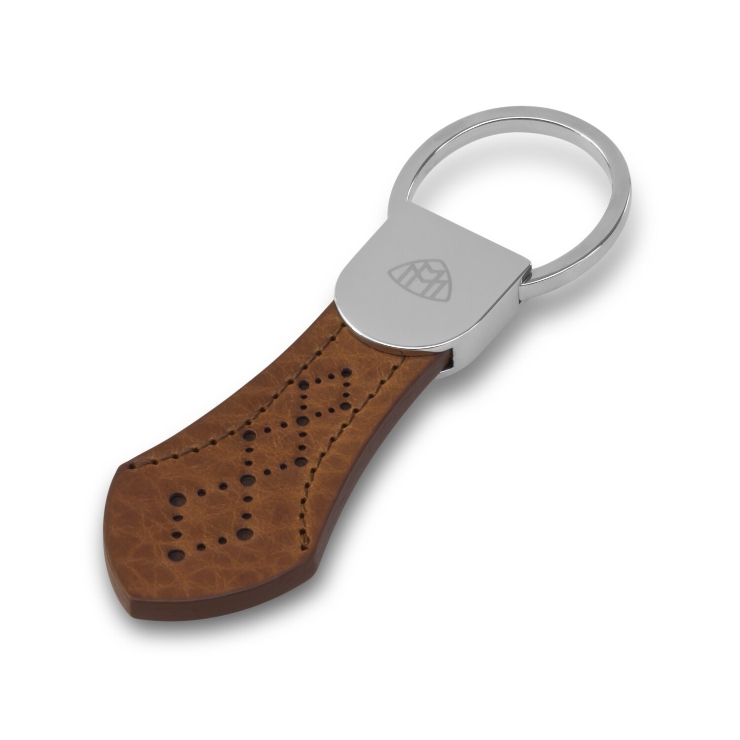 The Key Point I Keyring drop-shaped saddlebrown