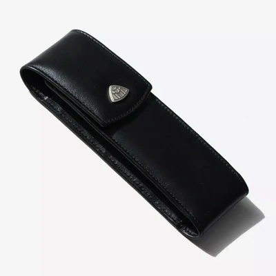 THE PEAK I Leather pouch for two pens