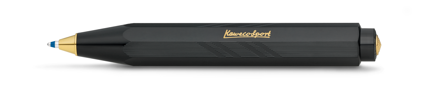 Kaweco CLASSIC SPORT Guilloche Ballpen Black*	1.0 mm
