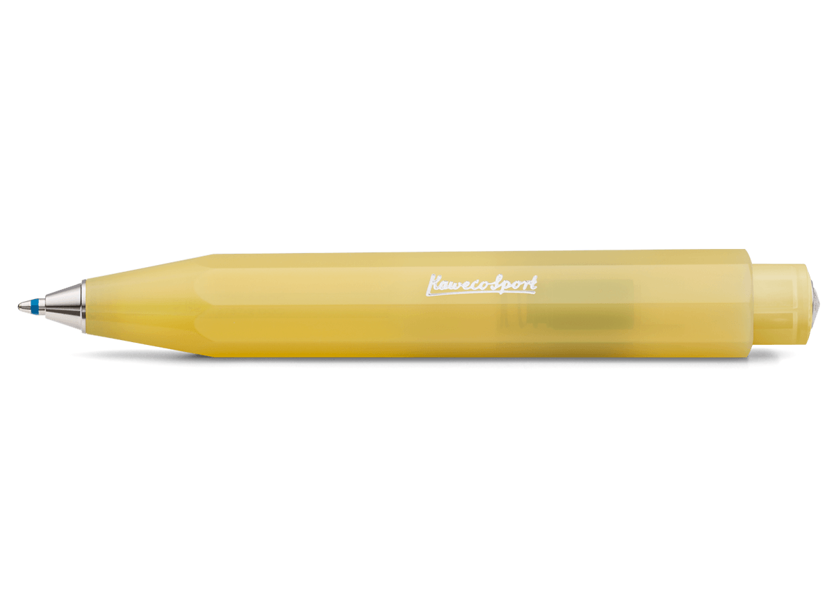 Kaweco FROSTED SPORT Ballpen Sweet Banana 1.0 mm
