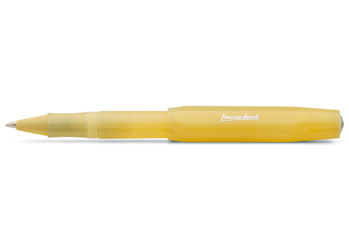Kaweco FROSTED SPORT Gel Roller Sweet Banana 0.7 mm
