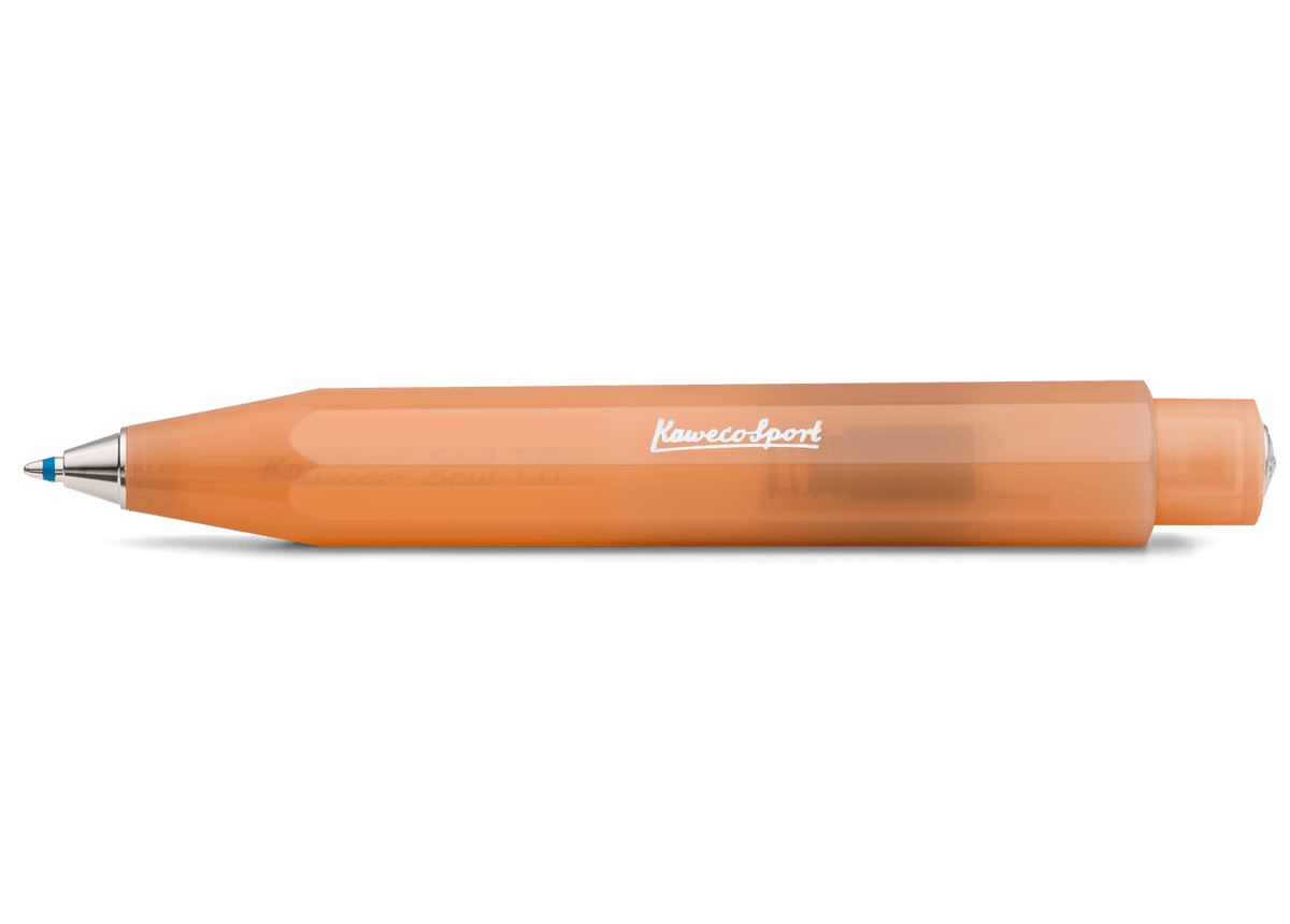 Kaweco FROSTED SPORT Ballpen Soft Mandarine	1.0 mm