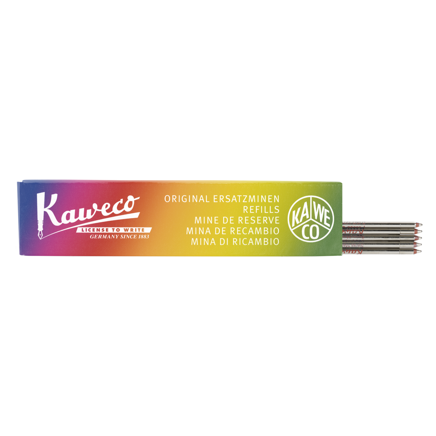 Kaweco D1 Ballpen Refill Red 1.0 - 5 pcs