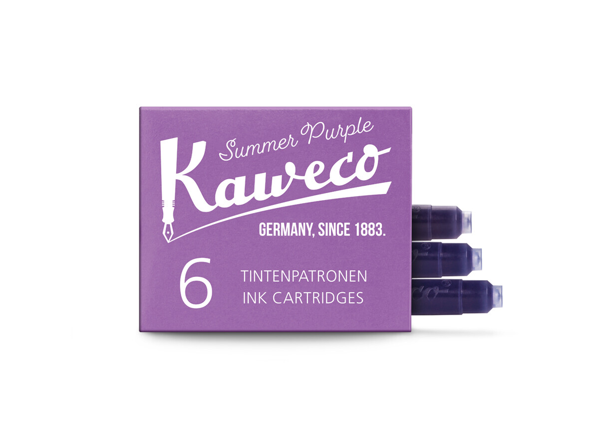 Kaweco Ink Cartridges 6 Pieces Summer Purple