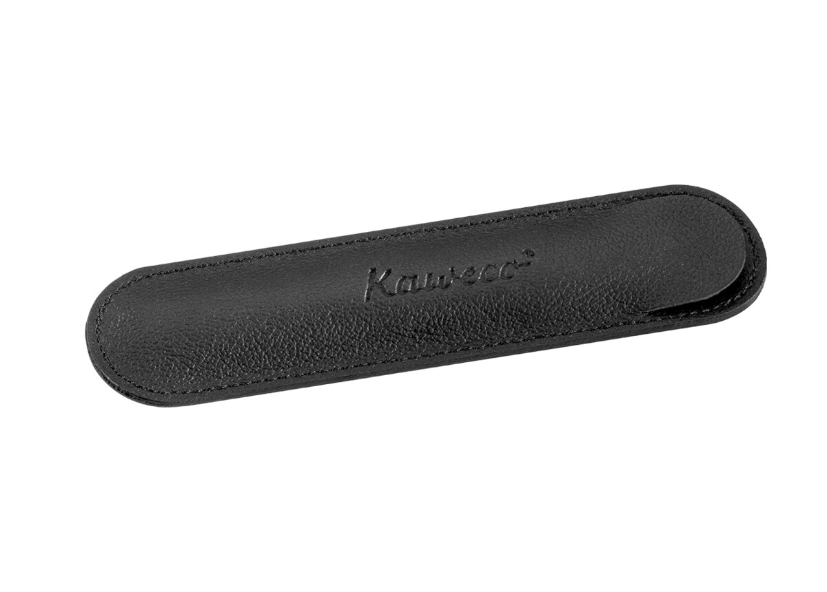 Kaweco ECO Leather Pouch Black for 1 Long Pen