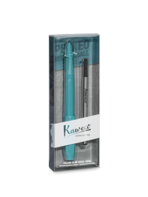 Kaweco PERKEO Roller Ball Pack Breezy Teal 0.7 mm
