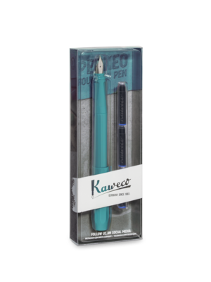 Kaweco PERKEO Fountain Pen Pack Breezy Teal F	0.7 mm