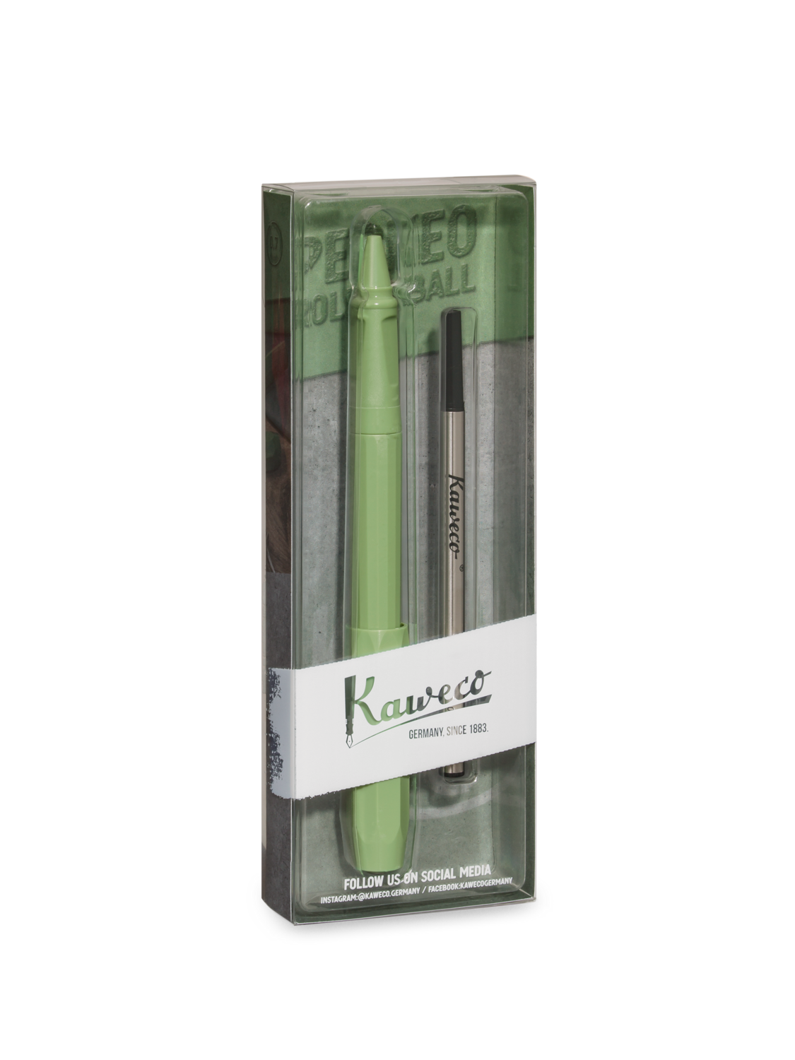 Kaweco PERKEO Roller Ball Pack Jungle Green