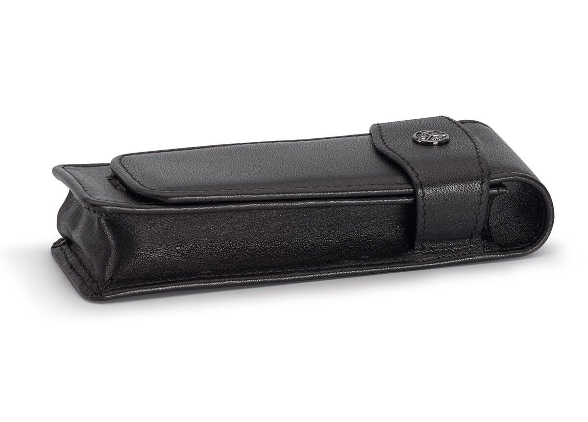 Kaweco 2-Pen Flap Pouch Black for SPORT