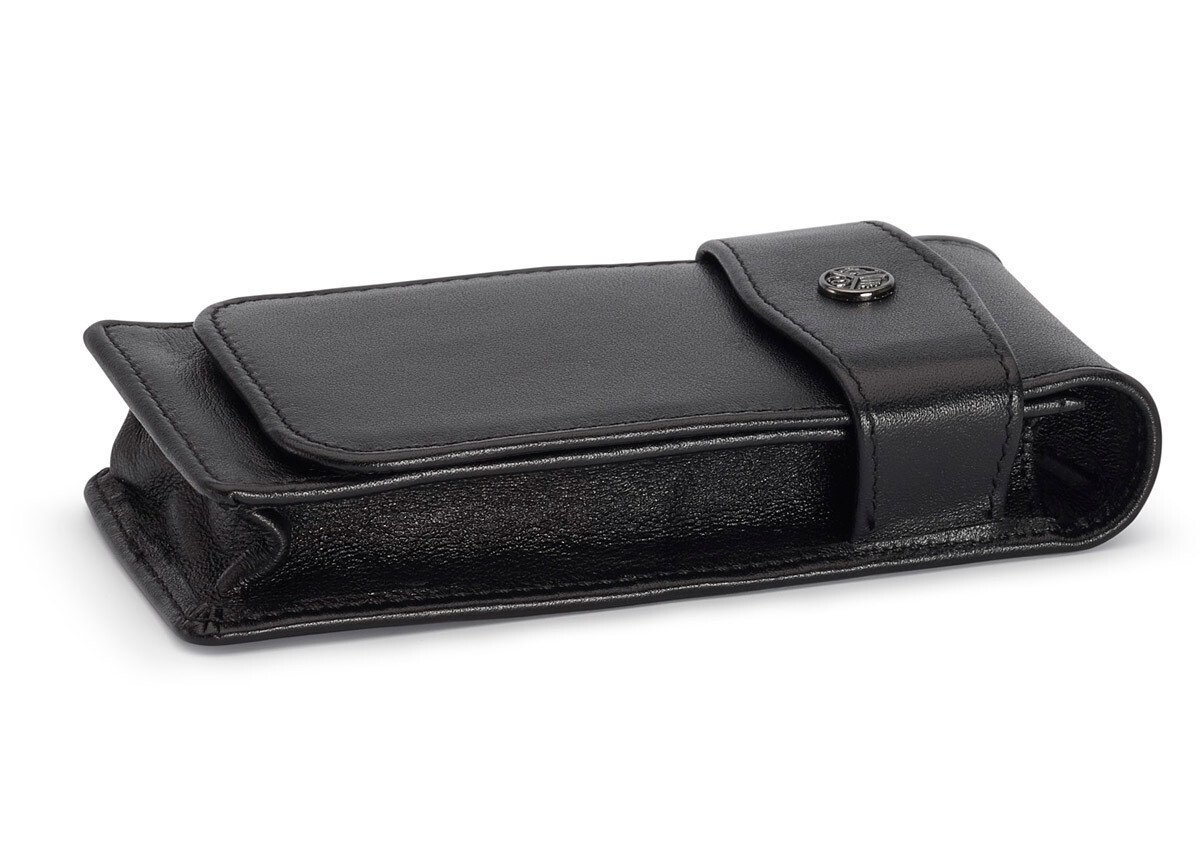 Kaweco 3-Pen Flap Pouch Black for SPORT