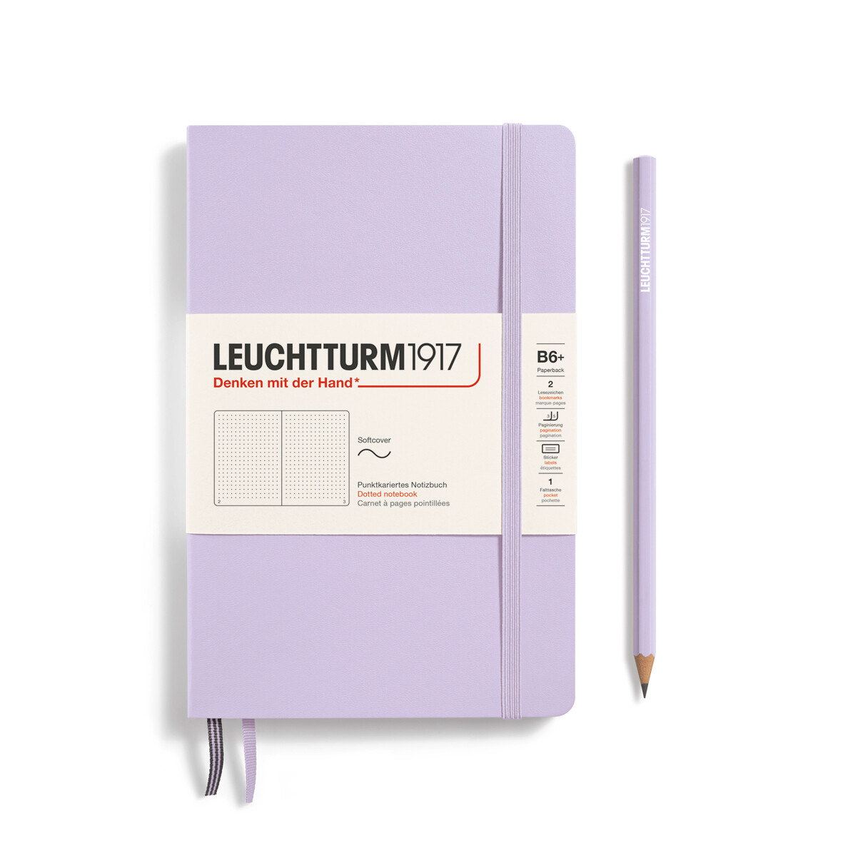 Lilac, Softcover, Paperback (B6+), 123 p., dotted