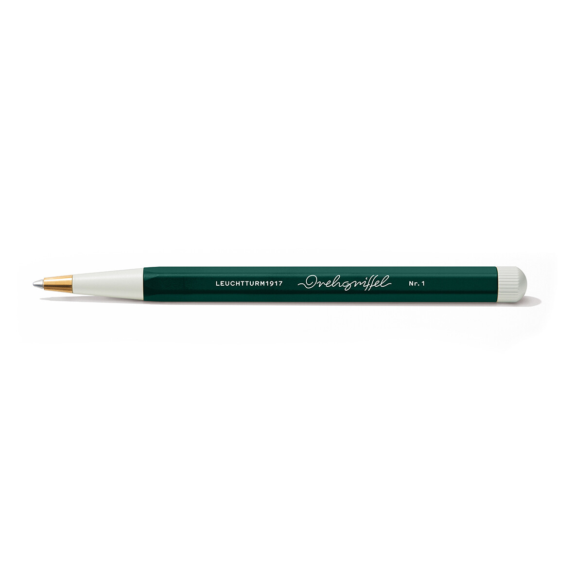 Drehgriffel Nr. 1, Forest Green - (gel pen with black ink)