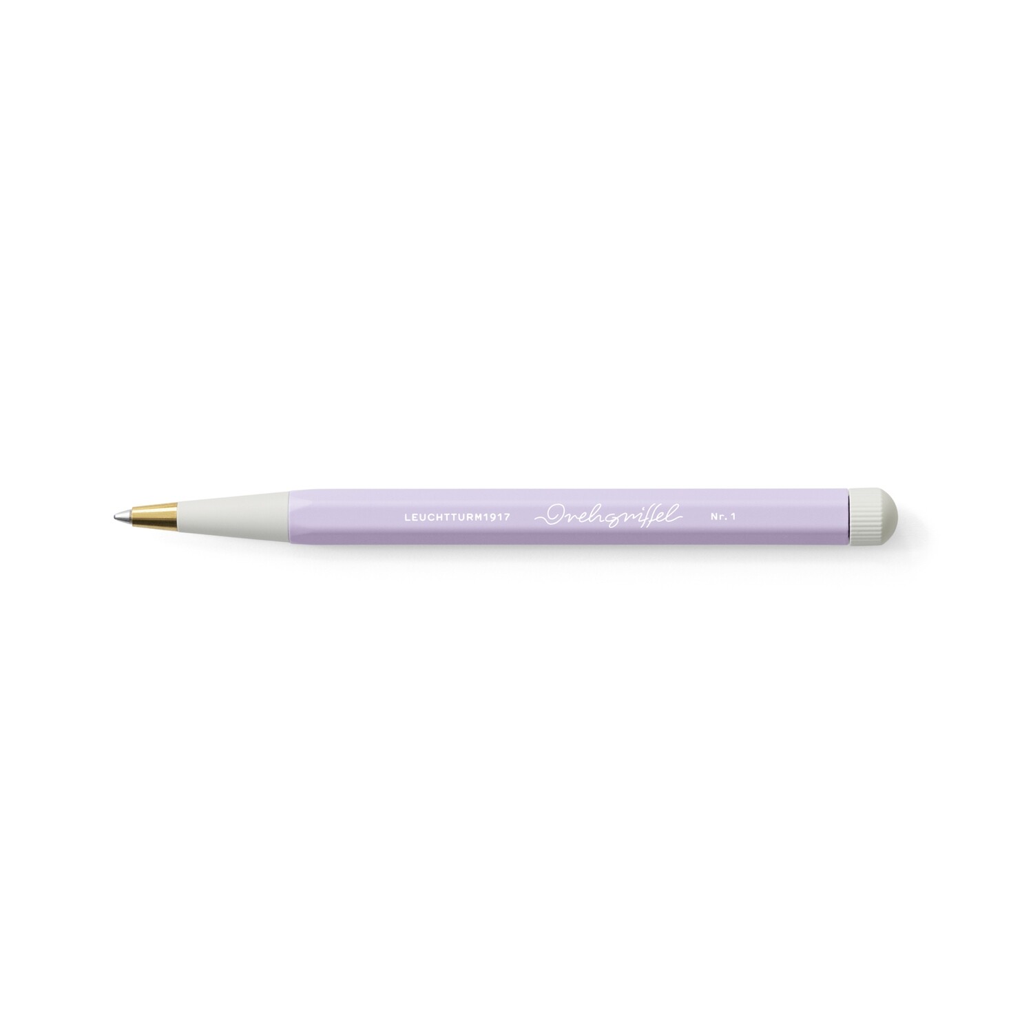 Lilac, Drehgriffel Nr. 1, with black gel refill