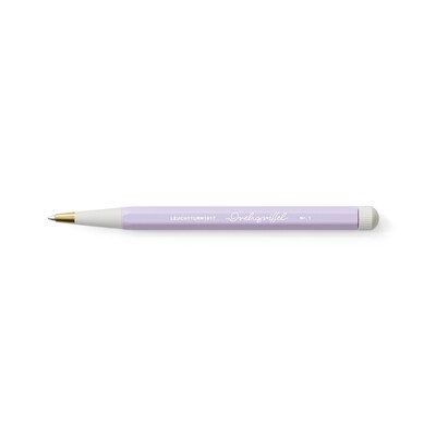 Lilac, Drehgriffel Nr. 1, with black gel refill