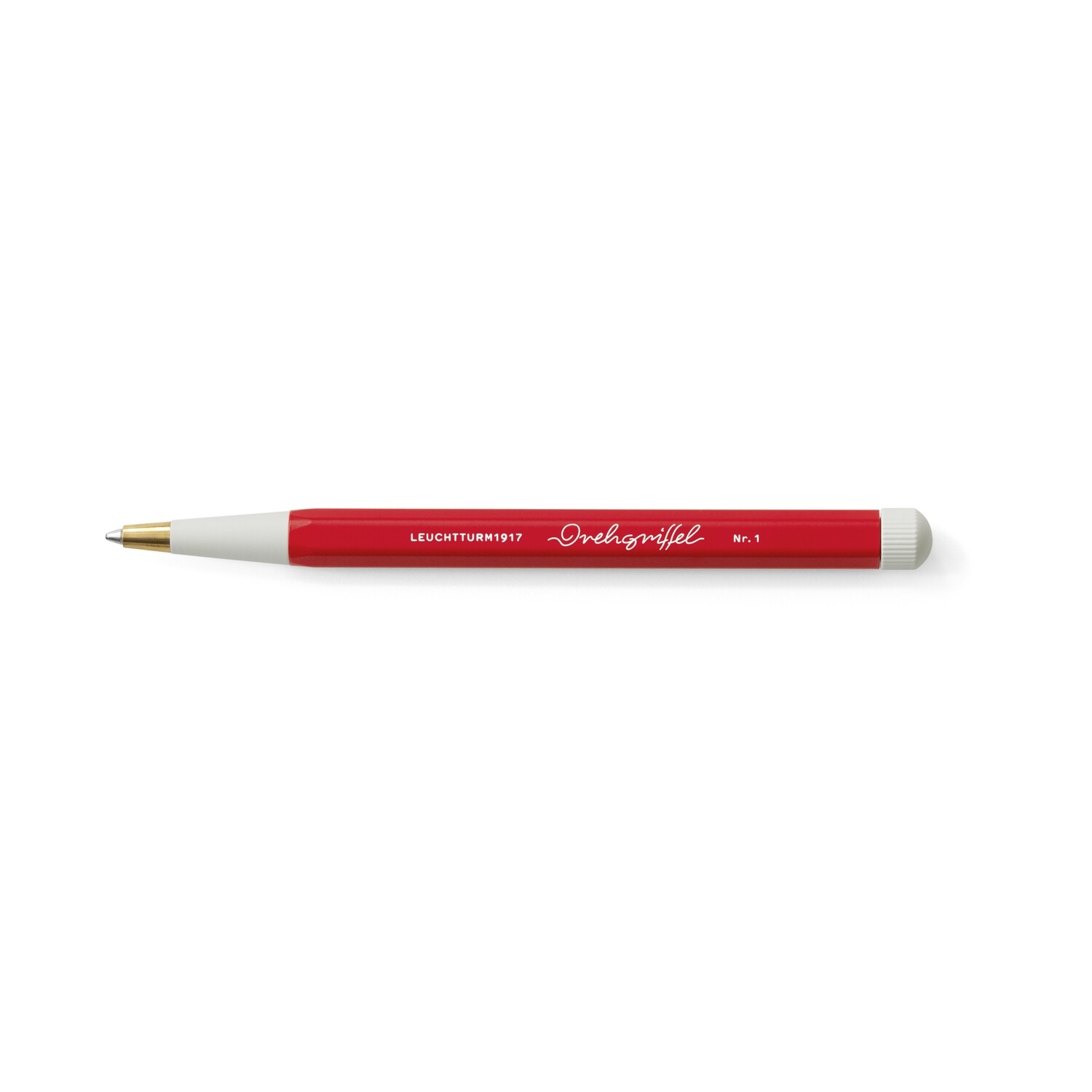 Red, Drehgriffel Nr. 1, with black gel refill