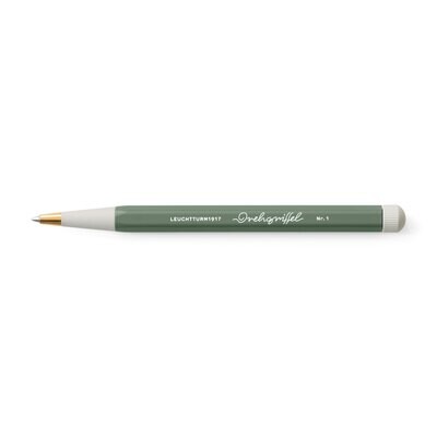Olive, Drehgriffel Nr. 1, with black gel refill