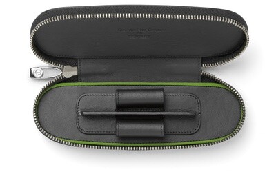 Zipper case for 2 pens Bentley Black
