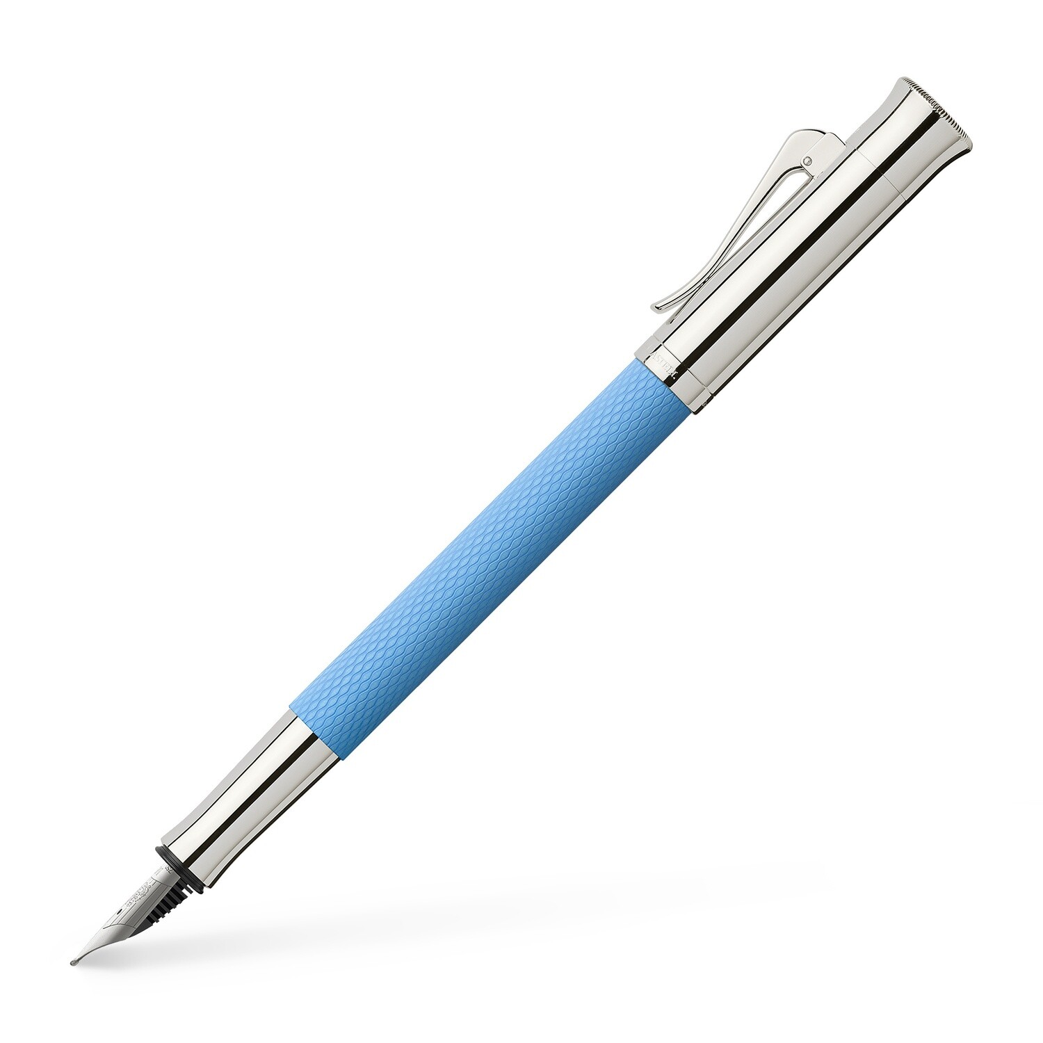 Fountain pen Guilloche Gulf Blue M