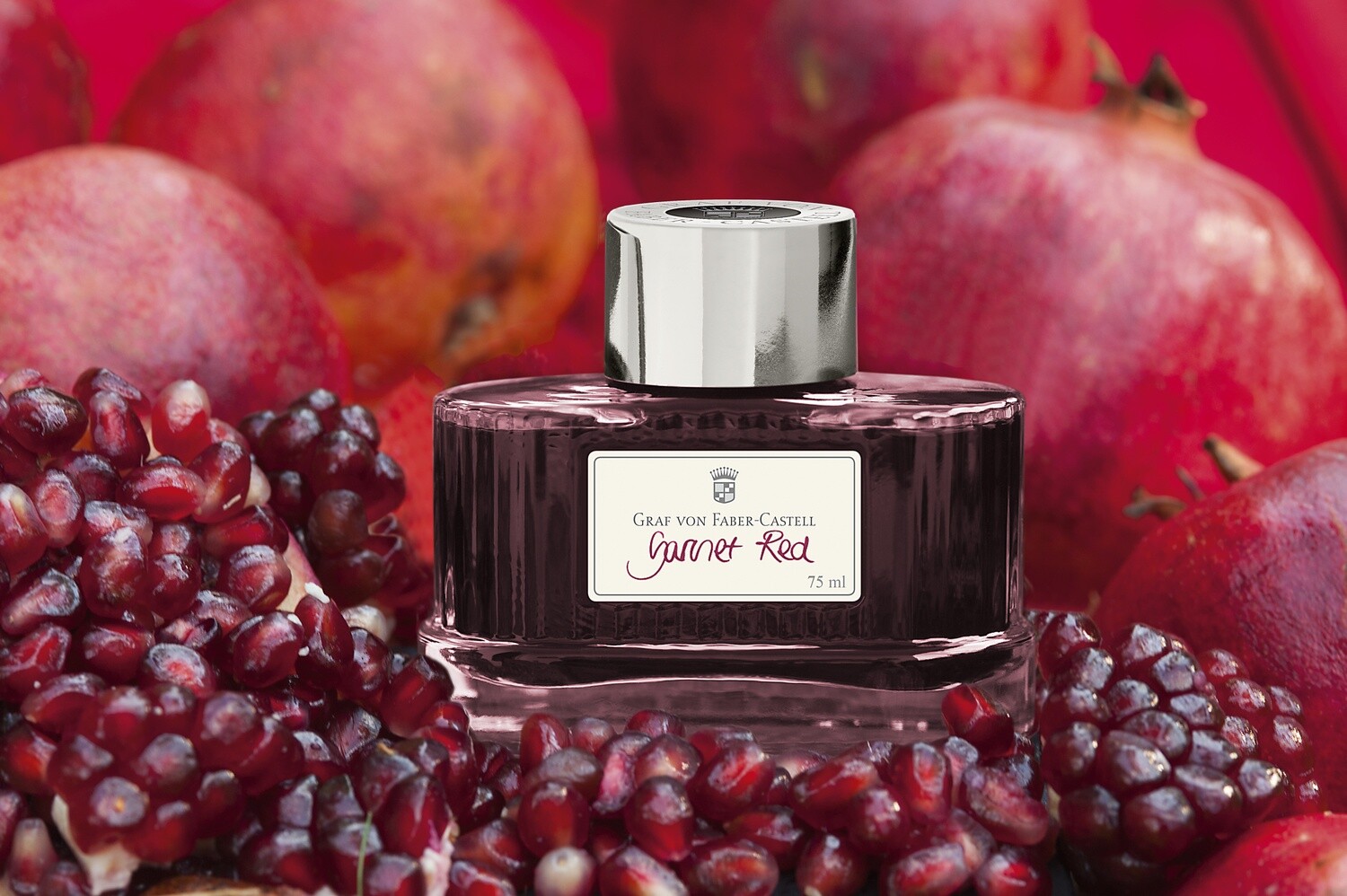 Ink bottle Garnet Red 75ml