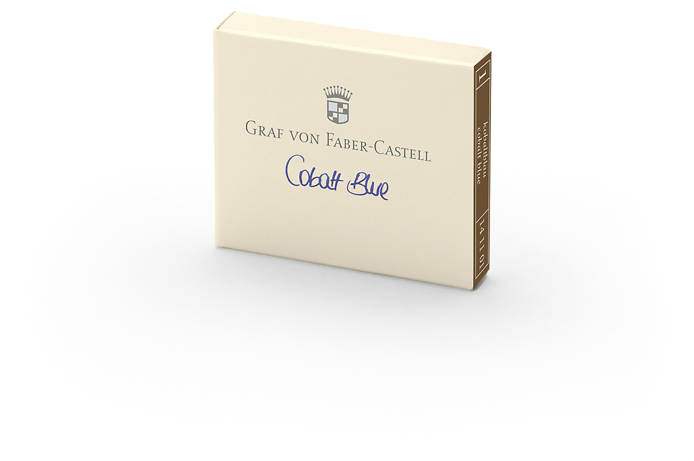 6 ink cartridges- Cobalt Blue