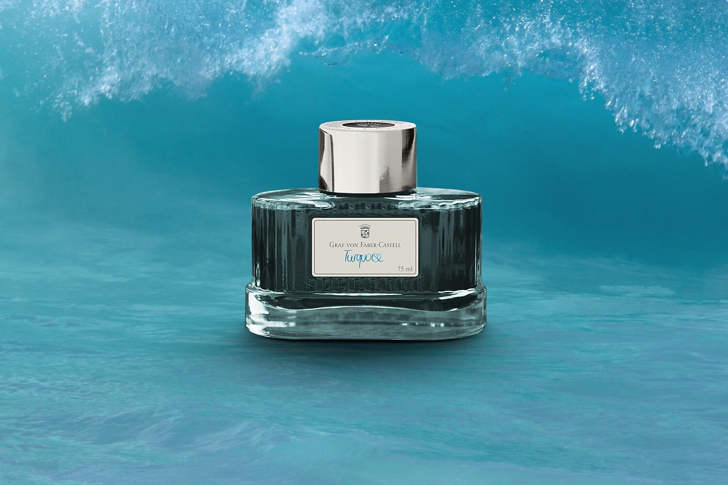 Ink bottle Turquoise 75ml
