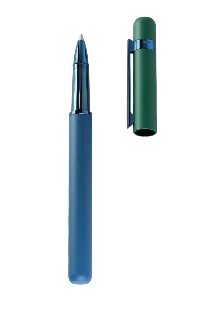 Design 03 Rollerball Pen Matt Blue-Green Blue