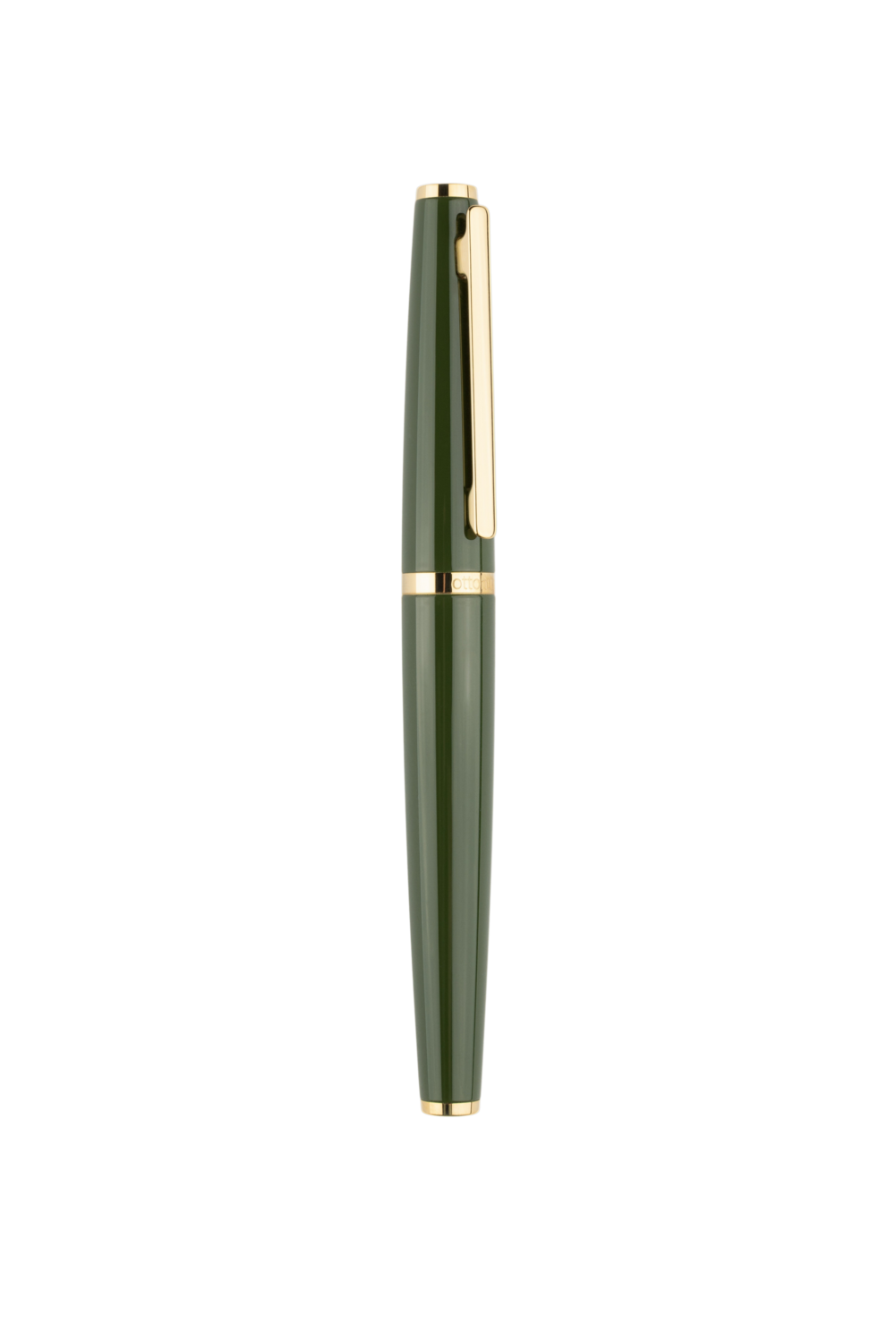 Design 06 Rollerball Pen Gloss Olive green Gold