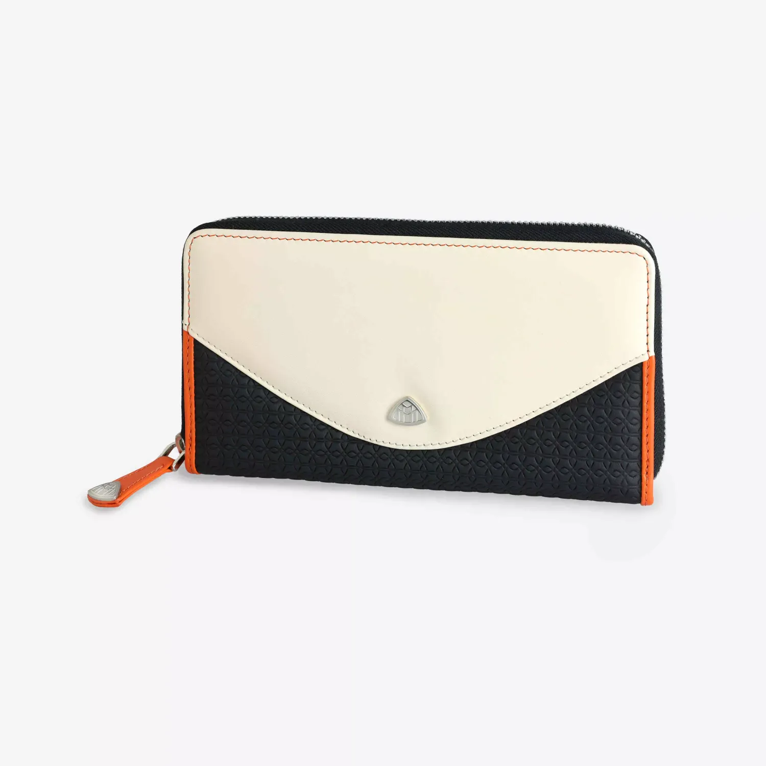 THE CHARMING I Continental wallet Black-ivory